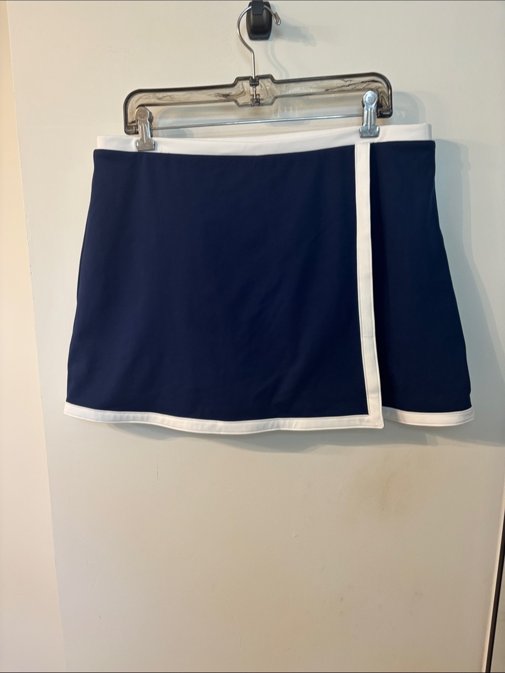 J. Crew Navy skort with White Trim